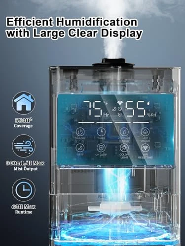 Smart Cool Mist Humidifier — Humidifier, Zeova