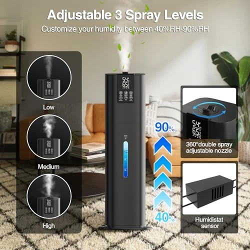 Smart Humidifier Large Room Bedroom Home — Humidifier, Honovos