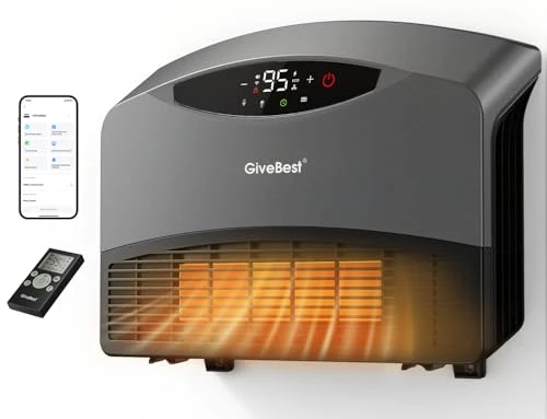 Smart Wall Heater with WiFi and Remote Control, GiveBest