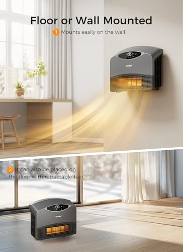 Smart Wall Heater with WiFi and Remote Control, GiveBest