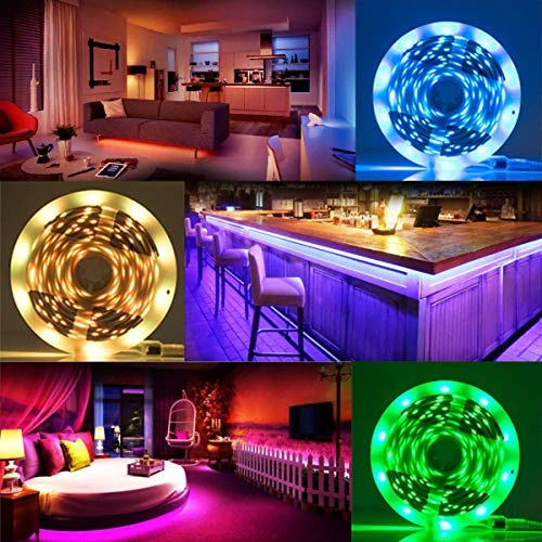 Ultra Long RGB Color Changing LED Light Strips Kit — LED Strip Lights, Tenmiro
