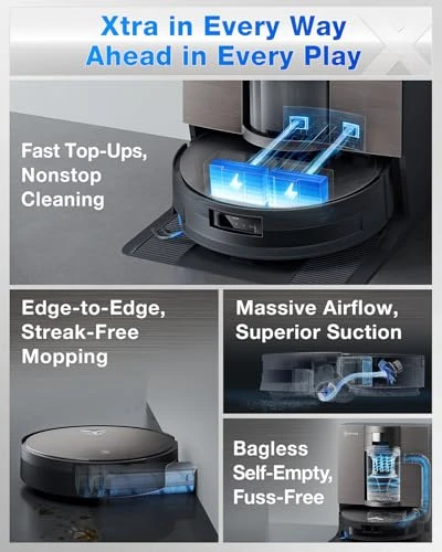 Robot Vacuum and Mop — Robot Vacuum, ECOVACS