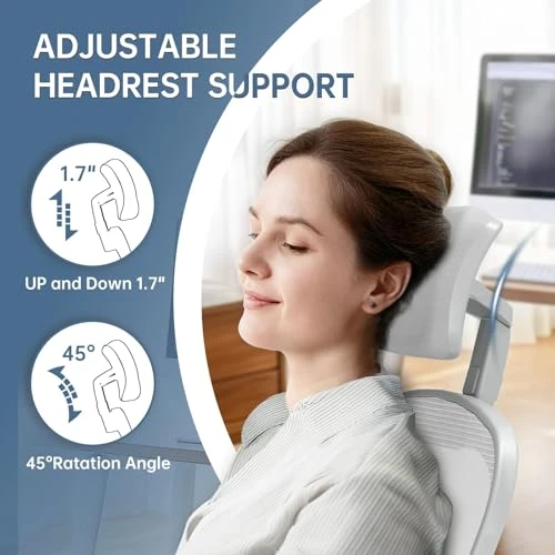 Ergonomic Desk Chair with Flip-up Armrests — Smart Chairs, Synorla