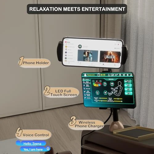 Heated Jade Roller Massage Chair Full Body — Massage Chairs, KoziSense