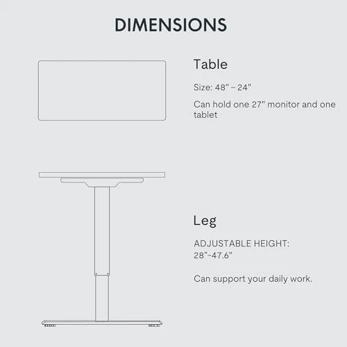 One-Piece Standing Desk — Standing Desk, FLEXISPOT