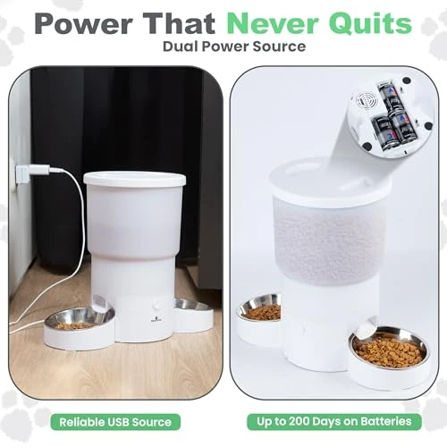 Automatic Cat Feeder for 2 Cats — Automatic Pet Feeder, Neatstir