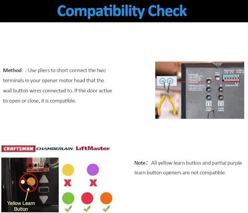 Garage Door Opener Controller, Huacaoe