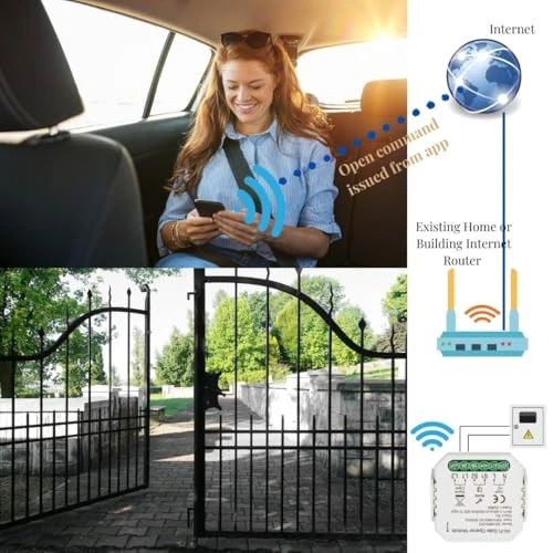 Smart Garage and Gate Opener, Selindus