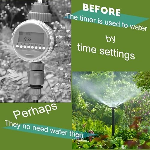 Smart Soil Moisture Sensor with WiFi Water Timer — Irrigation System, SATXTREM