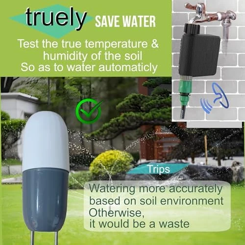 Smart Soil Moisture Sensor with WiFi Water Timer — Irrigation System, SATXTREM