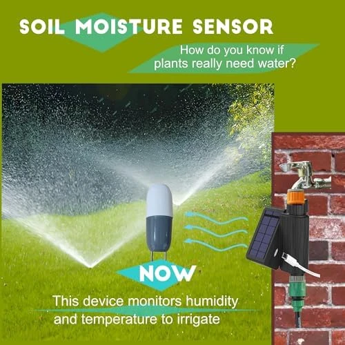 Smart Soil Moisture Sensor with WiFi Water Timer — Irrigation System, SATXTREM