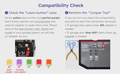 Smart Wi-Fi Garage Door Opener Remote, AGSHOME