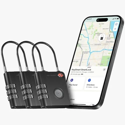 Smart Tracking Luggage Locks — Smart Luggage, KeySmart