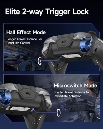 Wireless Controller with Smart Charging Dock, EasySMX