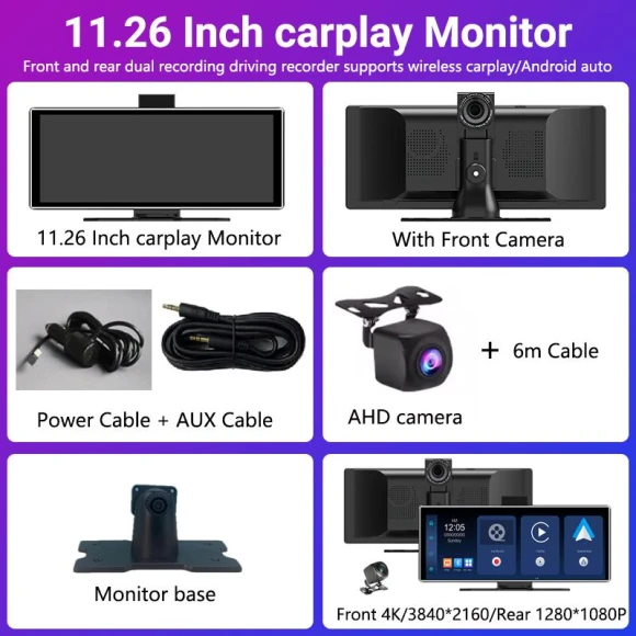 11.26-inch IPS Touchscreen Multimedia Video Player, JOHO