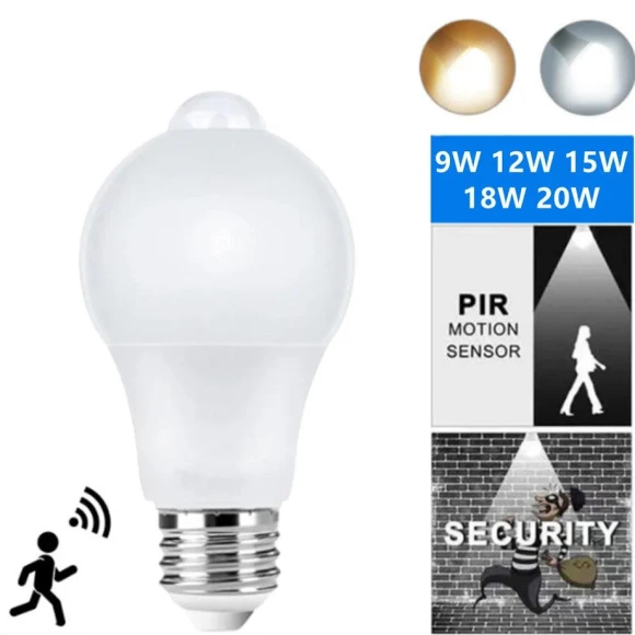 Motion Sensor Light Bulb, GuangZhouZhenqin
