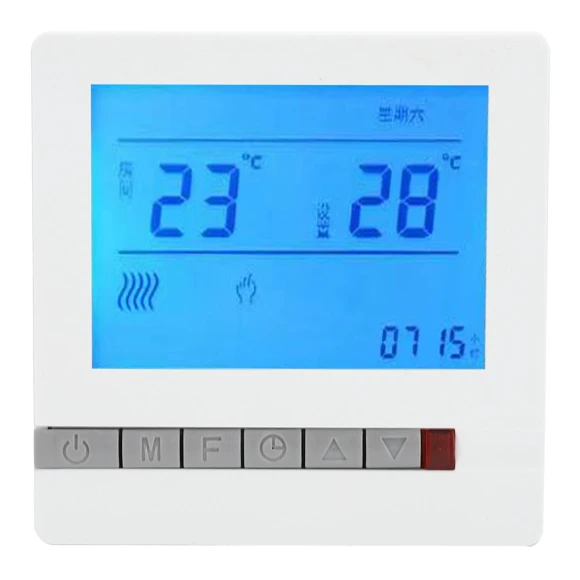 Thermostat Panel for Water Underfloor Heating with LCD Display — Heating System, mfySpace