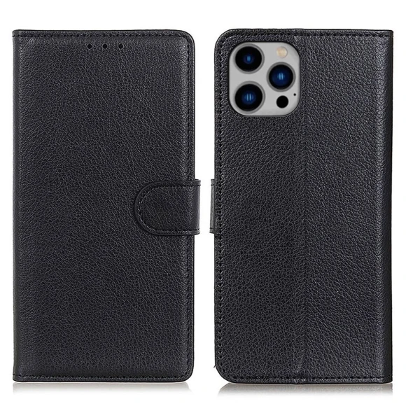 Leather Wallet Case with Litchi Texture, Smartwatch 2025