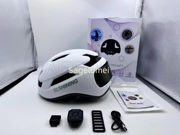 LED Bike Helmet with Display Screen and App Control — Smart Bike Light, Your Customized Mall