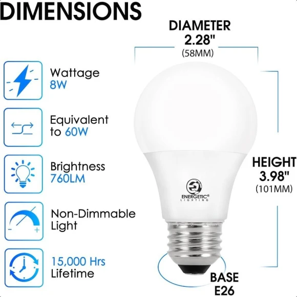 LED Light Bulbs Set — Smart Light Bulb, JOHO