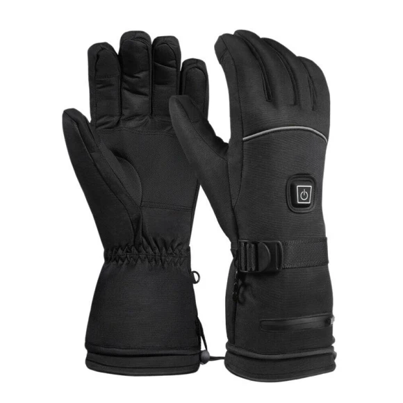 Rechargeable Heated Gloves with Touchscreen and Temperature Control — Heated Gloves, SportSurge