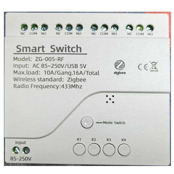 4-Channel Smart Control Module, Tuya