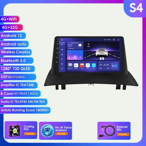 Android Car Radio with GPS Navigation — Car Infotainment System, Hizpo