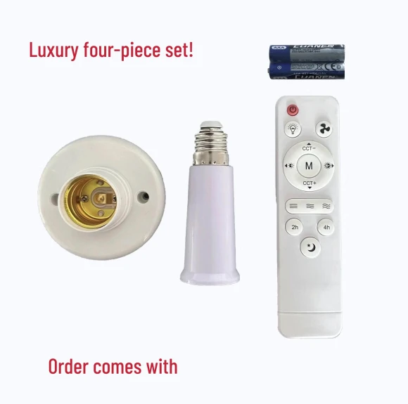 Exclusive Cross-Border Energy-Saving Silent Ceiling Fan with Creative Drone-Style Light, the BAY