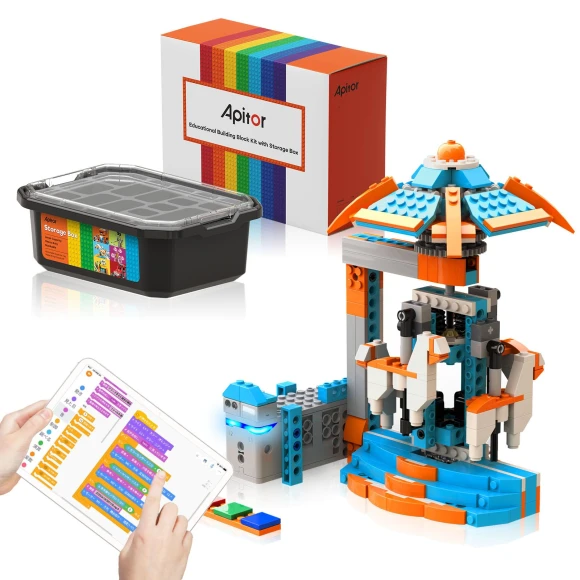 Programmable Robot Kit for Kids with Large Storage Box — Coding Robot, Apitor