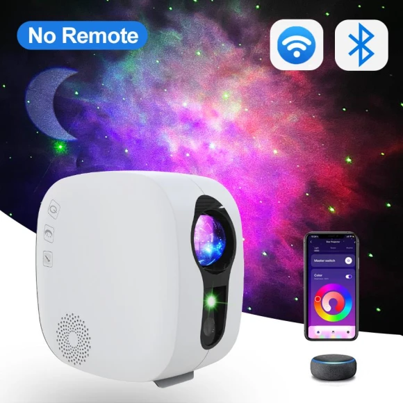 Smart WiFi Starry Sky Projector LED Night Light — Smart Projector, COOKING-MALL