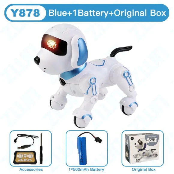 Electronic Trick Robot Toy for Dogs — Interactive Animal Companions, Oran Sky