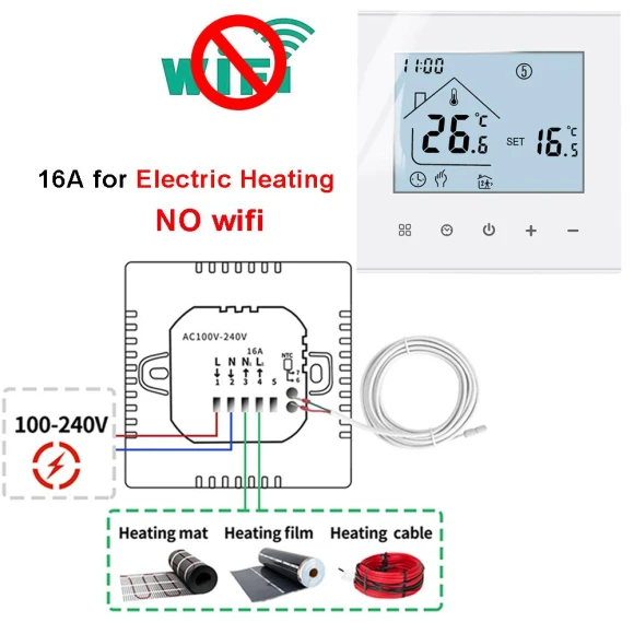 Programmable Thermostat — Home Climate Control, Minco Electronics