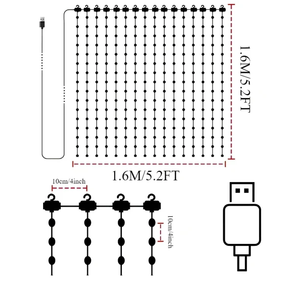Smart Curtain Lights — LED Strip Lights, Mellow Home