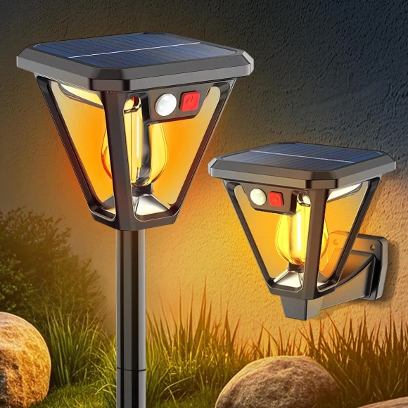 Solar-Powered Garden Light with Motion Sensor, Saeda