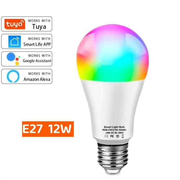 Smart Color Changing LED Lamp — Smart Light Bulb, Aura Living