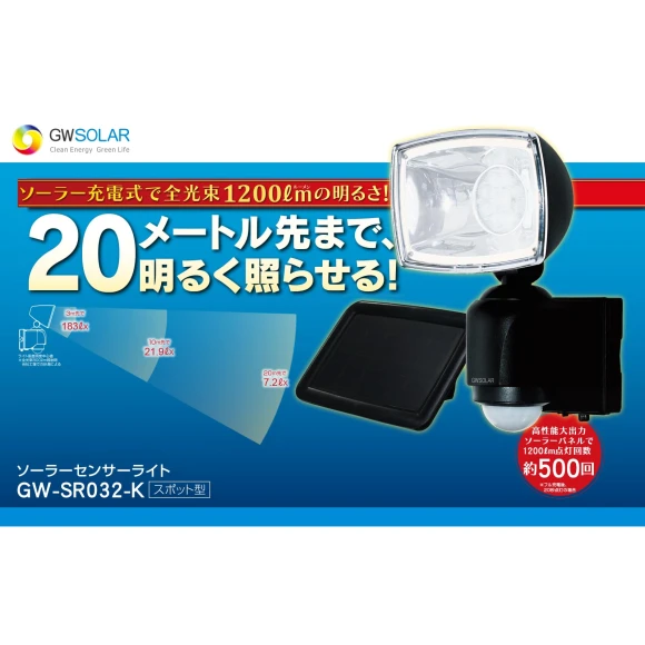 LED Motion Sensor Light, GWSOLAR