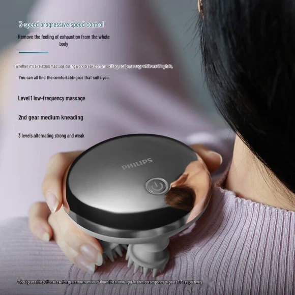 Smart Scalp Massager Comb — Massage Gun, Philips