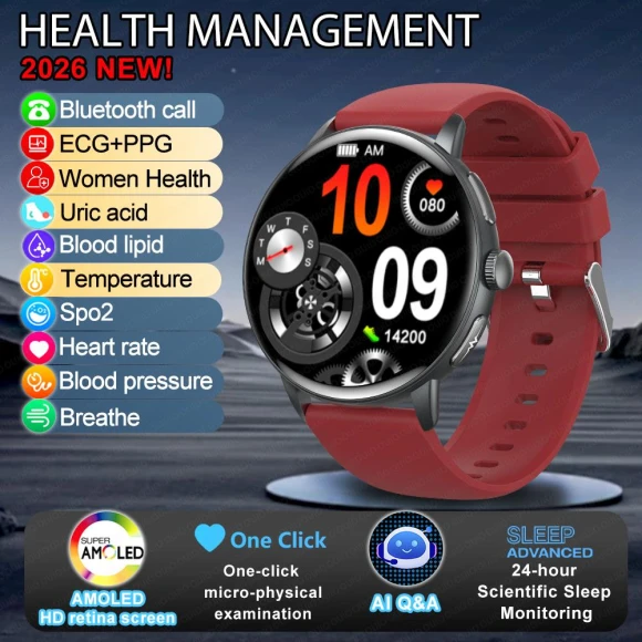 Smart Watch with ECG and Blood Composition Measurement — Smart Watch, Zodvboz