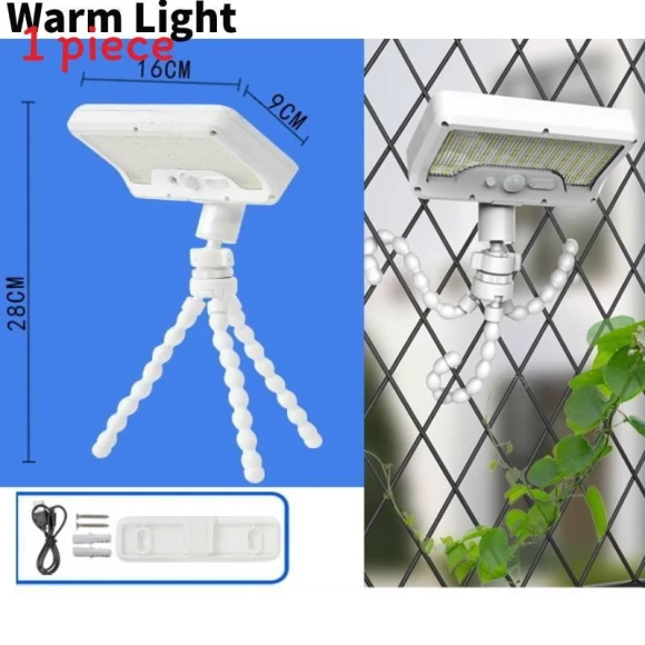 Solar Wall Lamp with Motion Sensor for Outdoor Pathway Lighting, SolaceStone