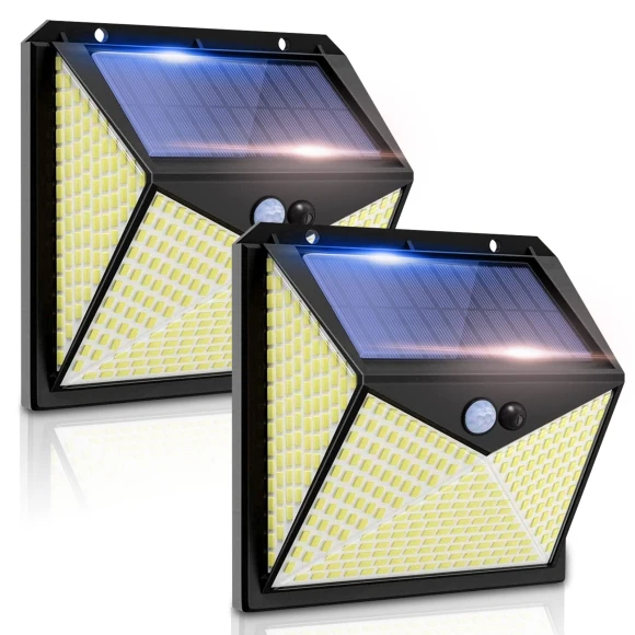 350 LED Solar Sensor Light, UnqieFire