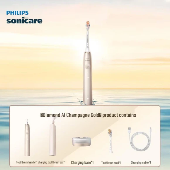 DiamondClean AI Electric Toothbrush — Electric Toothbrush Heads, Philips