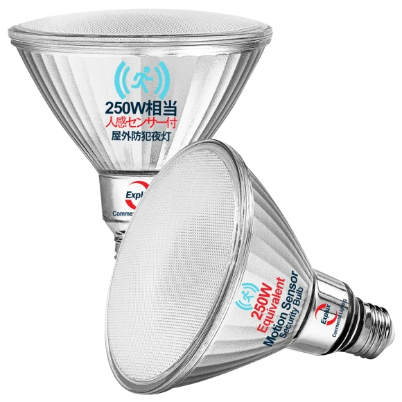 LED High Beam Bulbs with Motion and Light Sensors — Smart Light Bulb, Explux