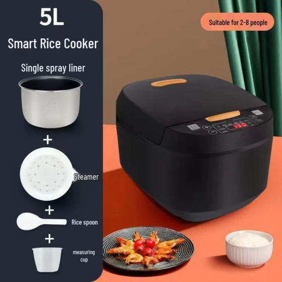 Smart Rice Cooker with Non-Stick Coating and Keep Warm Function, Xianke