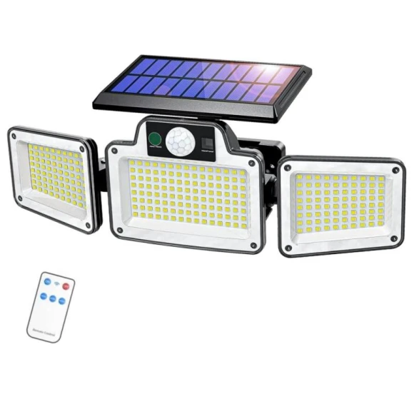 Solar Powered Outdoor Wall Lamp with Motion Sensor, Intelligent Living Hall