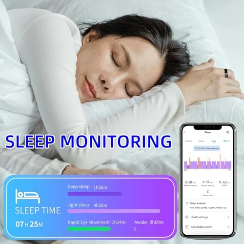 Smart Health Fitness Tracker Ring — Smart Ring, UniJethro