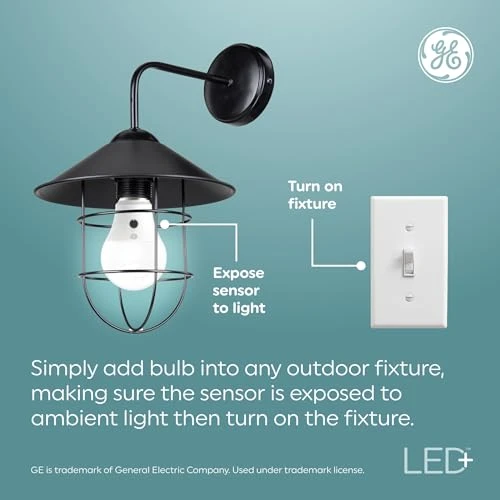 LED Dusk to Dawn Light Bulbs — Smart Light Bulb, GE