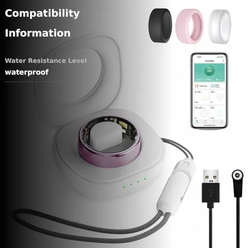 Health Fitness Tracker Ring, UniJethro