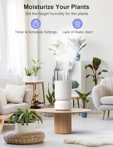 Smart Humidifier with Essential Oil Diffuser, CLEVAST