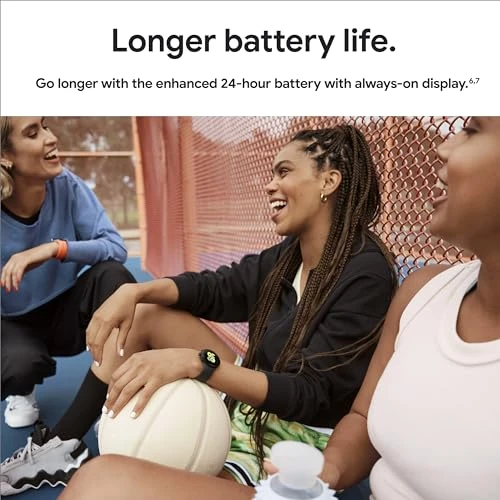 Smartwatch with Heart Rate Tracking, Stress Management, and Safety Features — Smart Watch, Google