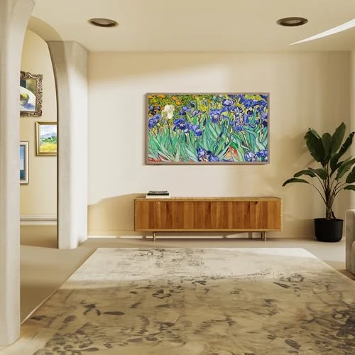 75-Inch Class QLED 4K CanvasTV with Dolby Vision HDR and Google Smart TV, Hisense